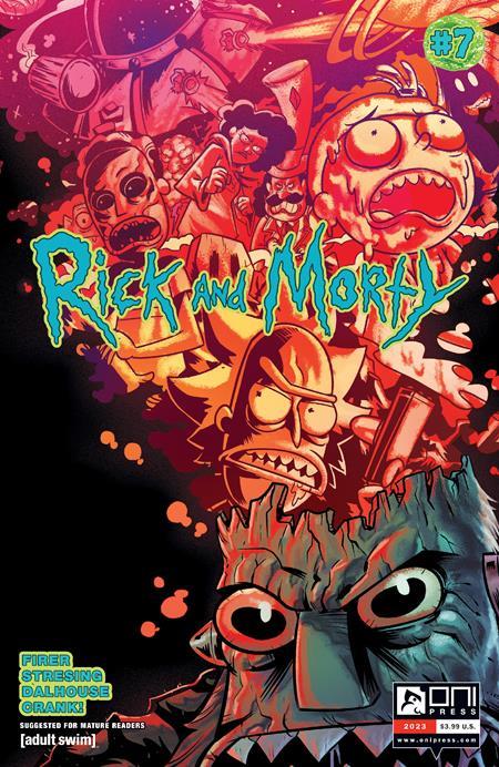 Rick and Morty #7 - CVR A Fred C Stresing VAR