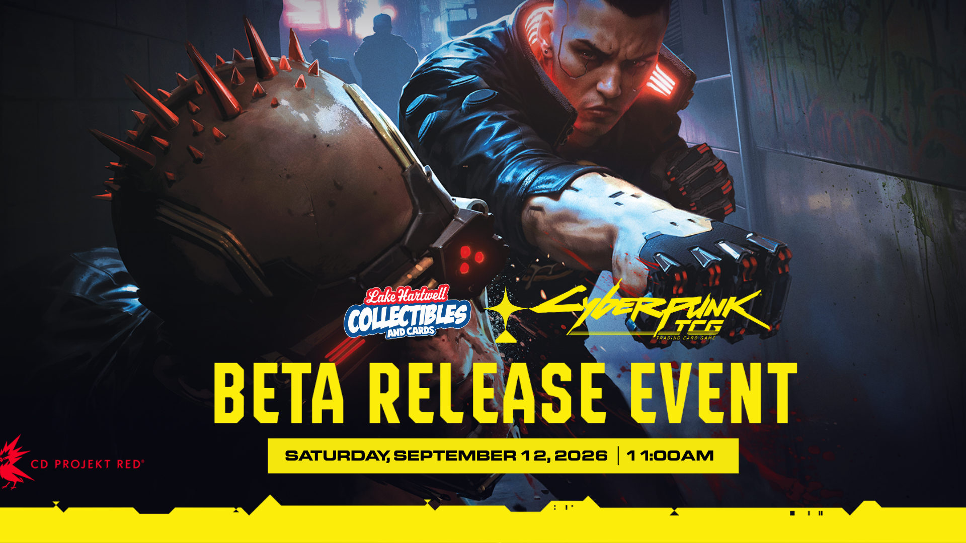 Cyberpunk TCG Beta Release Event at Lake Hartwell Collectibles