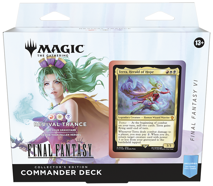 Magic: The Gathering - FINAL FANTASY Commander Deck - FINAL FANTASY VI Revival Trance (Collector's Edition)