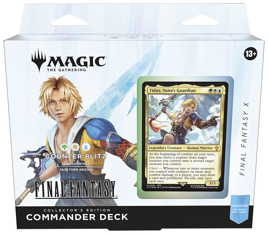 Magic: The Gathering - FINAL FANTASY Commander Deck - FINAL FANTASY X Counter Blitz (Collector's Edition)