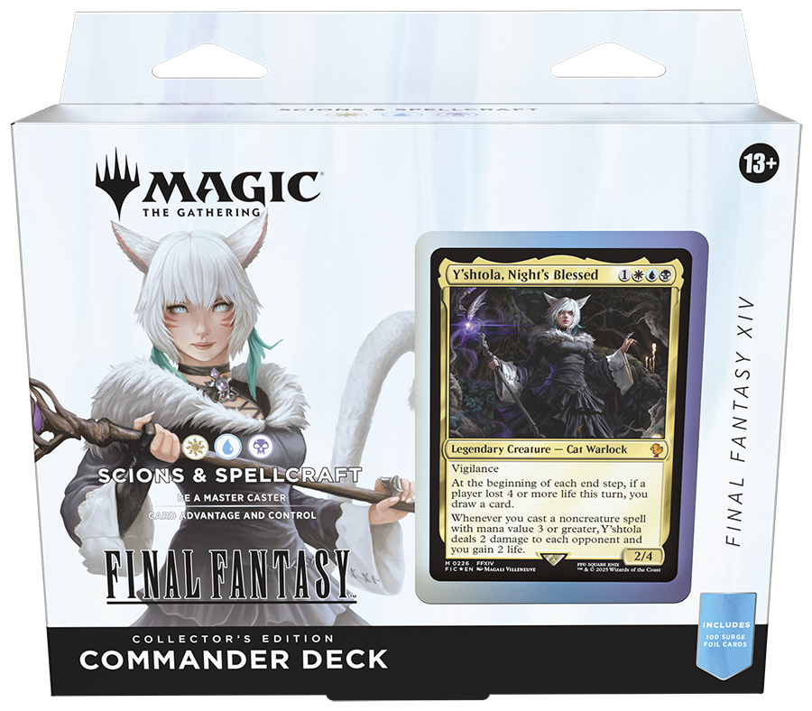 Magic: The Gathering - FINAL FANTASY Commander Deck - FINAL FANTASY XIV Scions & Spellcraft (Collector's Edition)