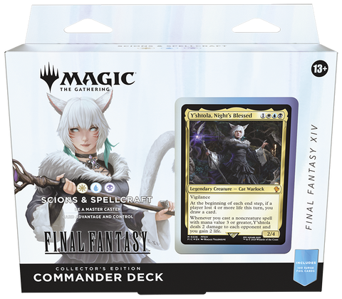 Magic: The Gathering - FINAL FANTASY Commander Deck - FINAL FANTASY XIV Scions & Spellcraft (Collector's Edition) (Pre-order, Ships 6/13/25)