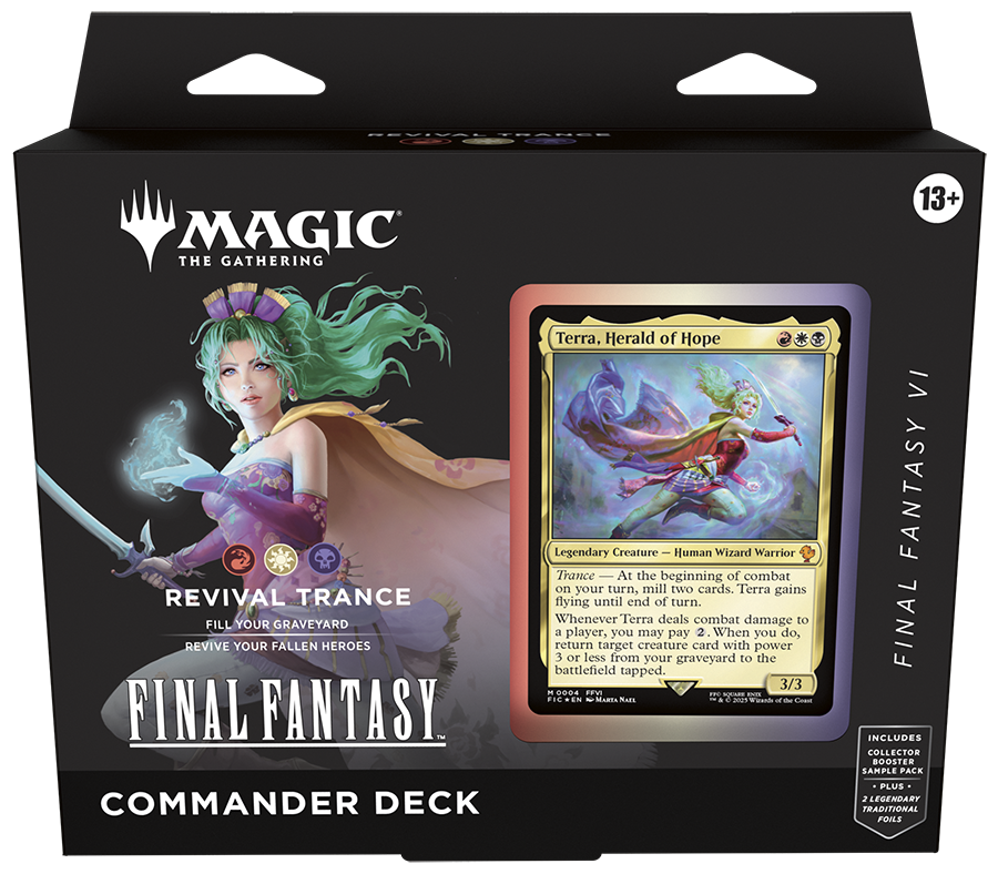 Magic: The Gathering - FINAL FANTASY Commander Deck - FINAL FANTASY VI Revival Trance