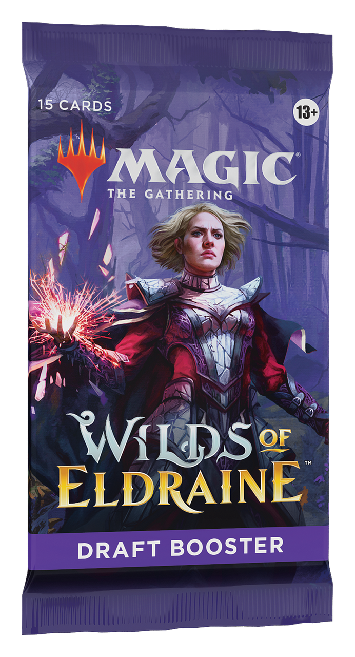Magic the Gathering: Wilds of Eldraine Draft Booster Pack (15 cards)