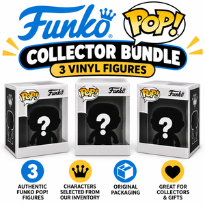 Funko Pop! Collector Bundle – 3 Vinyl Figures – 1 Guaranteed Exclusive