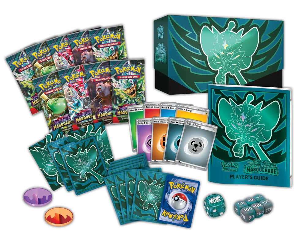 Pokemon Scarlet & Violet 6 Twilight Masquerade Elite Trainer Box