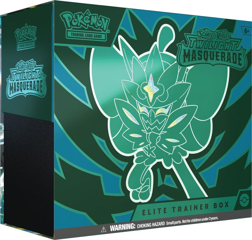 Pokemon Scarlet & Violet 6 Twilight Masquerade Elite Trainer Box