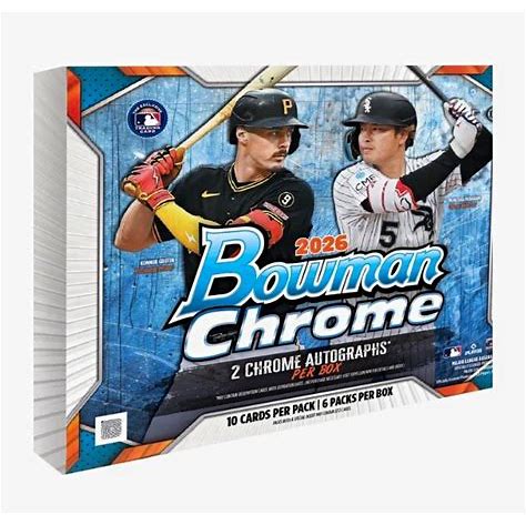 2026 Bowman Chrome Baseball Hobby Box