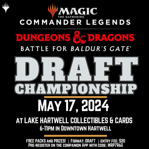 Battle of Baldur's Gate Draft Tournament Ticket (May 17, 2024 | 6-11PM)