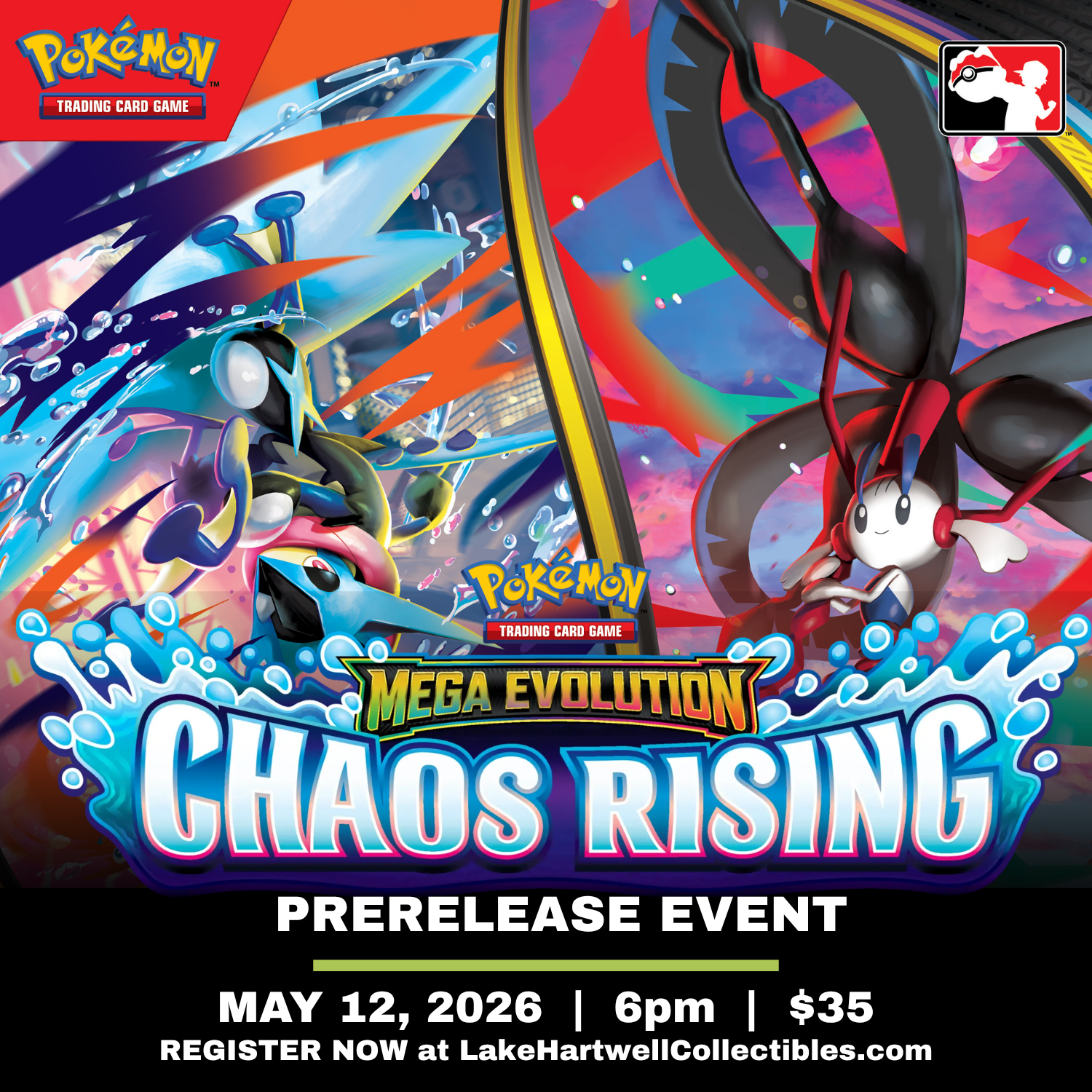 LHC's Pokemon Chaos Rising Prerelease Event (5-12-26)