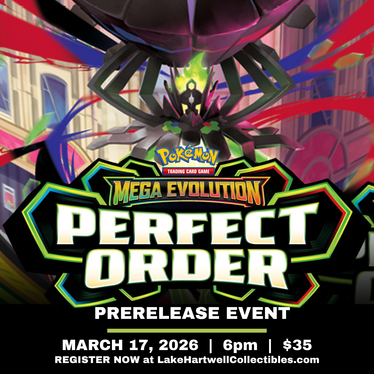 LHC's Pokemon Perfect Order Prerelease Event