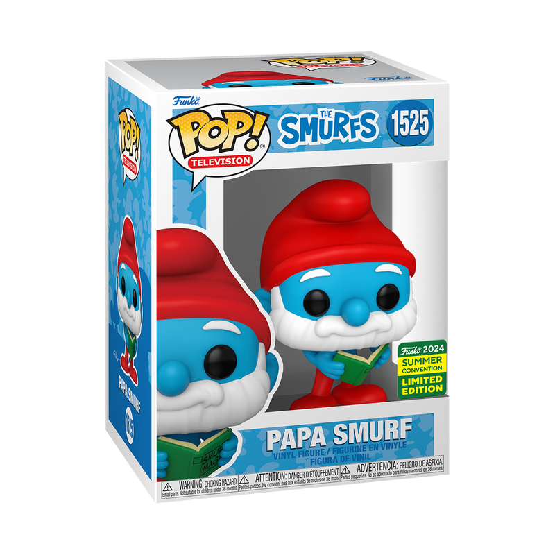 2024 Summer Convention Exclusive Papa Smurf Funko Pop! Vinyl