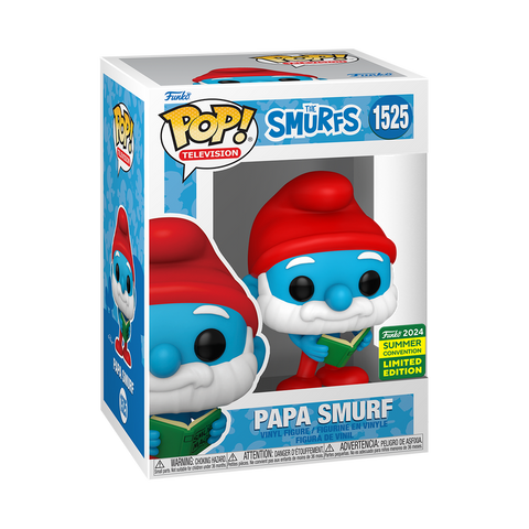 2024 Summer Convention Exclusive Papa Smurf Funko Pop! Vinyl