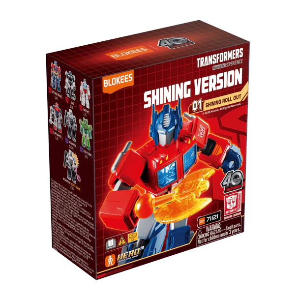 Blokees Transformers Shining Version 01 Shining Roll Out