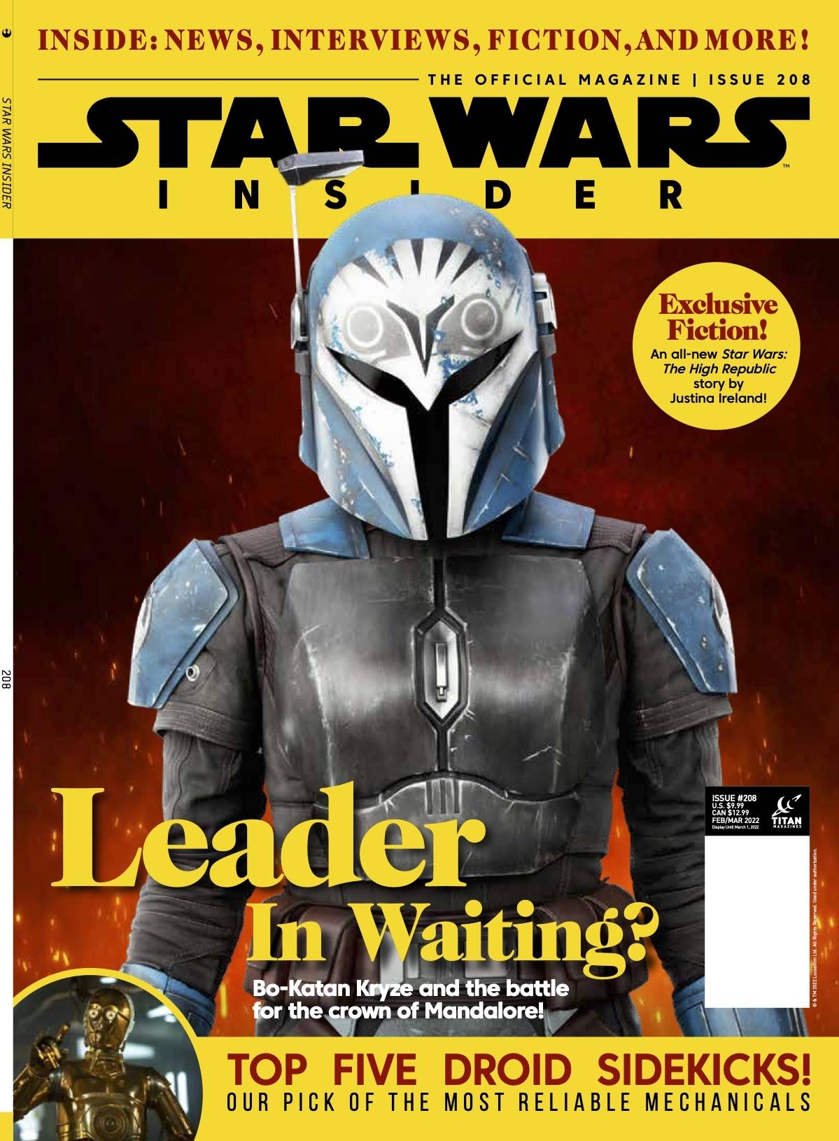 STAR WARS INSIDER #208 NEWSSTAND ED