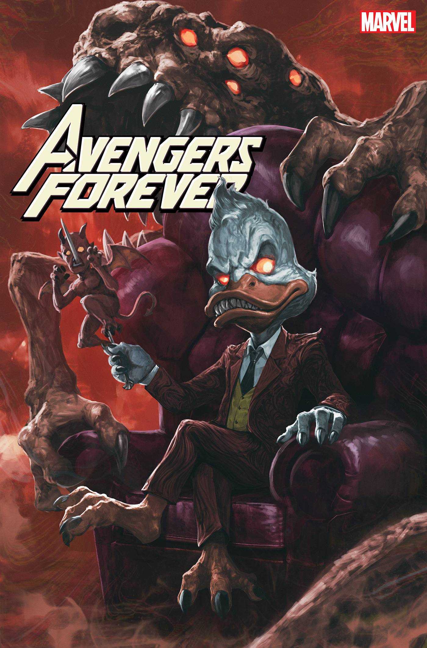 AVENGERS FOREVER #13 SKAN DEMONIZED VAR