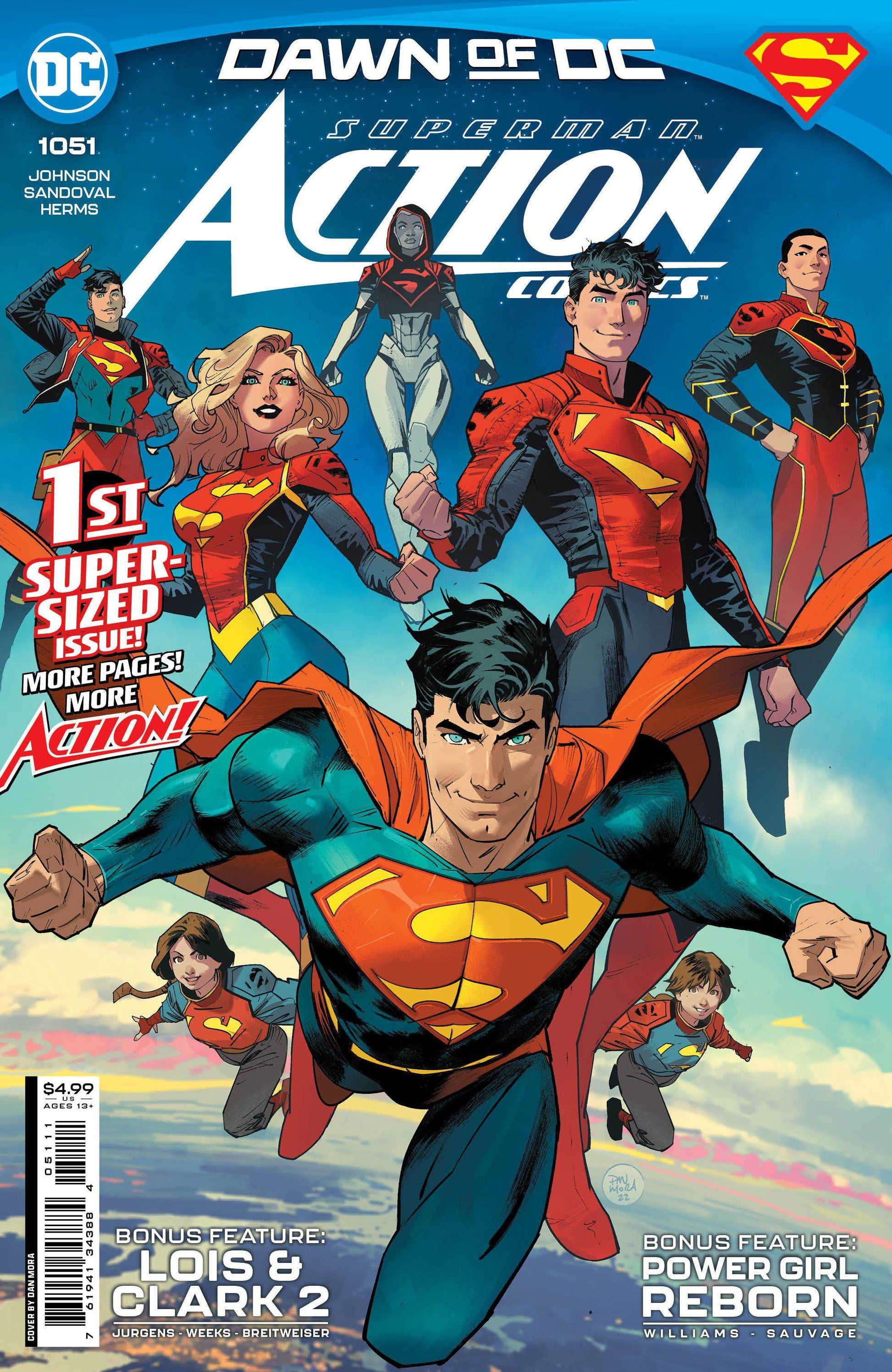 DC Comic:  SUPERMAN Action Comics -  #1051 CVR A DAN MORA