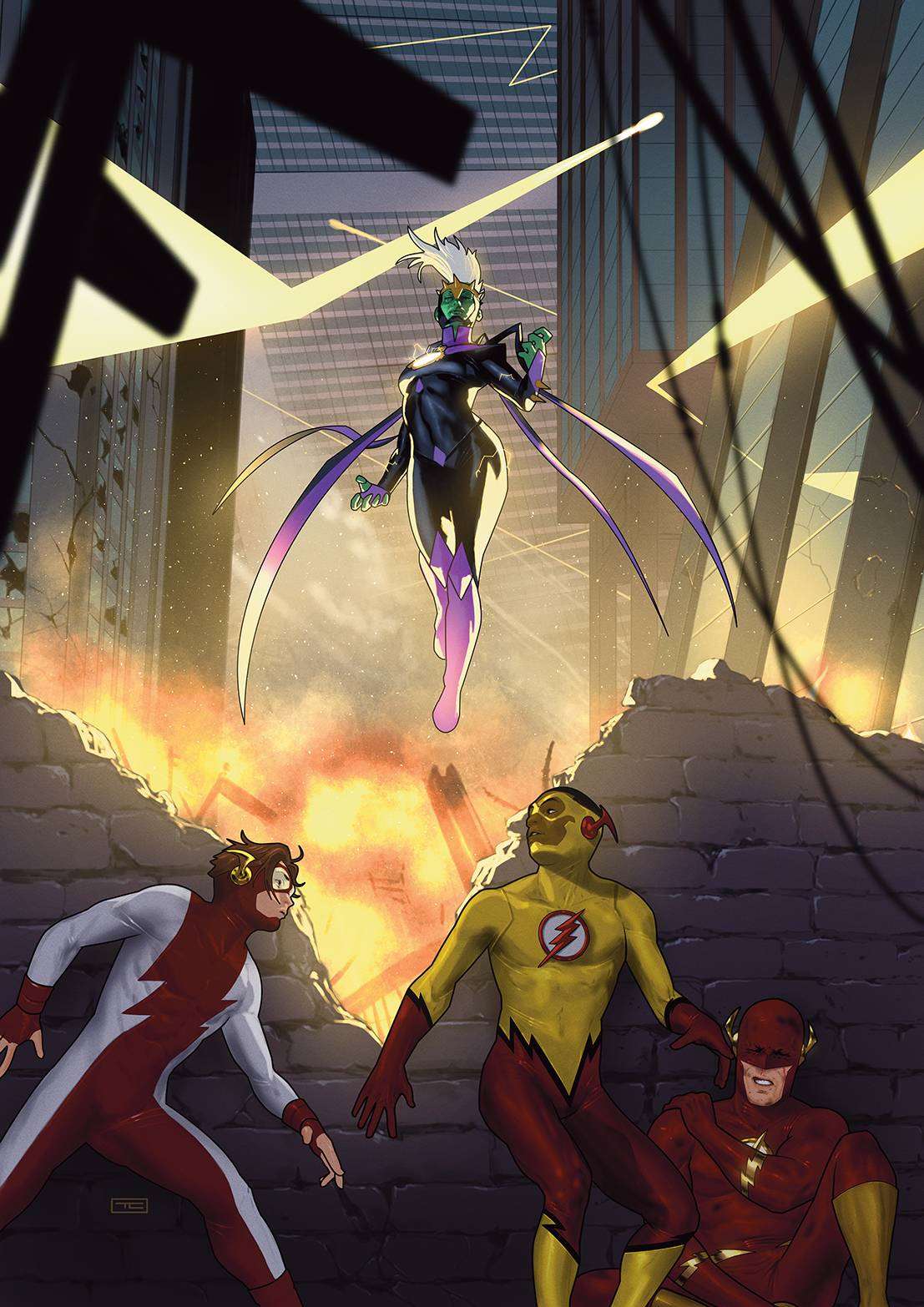 DC Comics:  THE FLASH - #791 One: Minute: War PART 00:02 CVR A TAURIN CLARKE