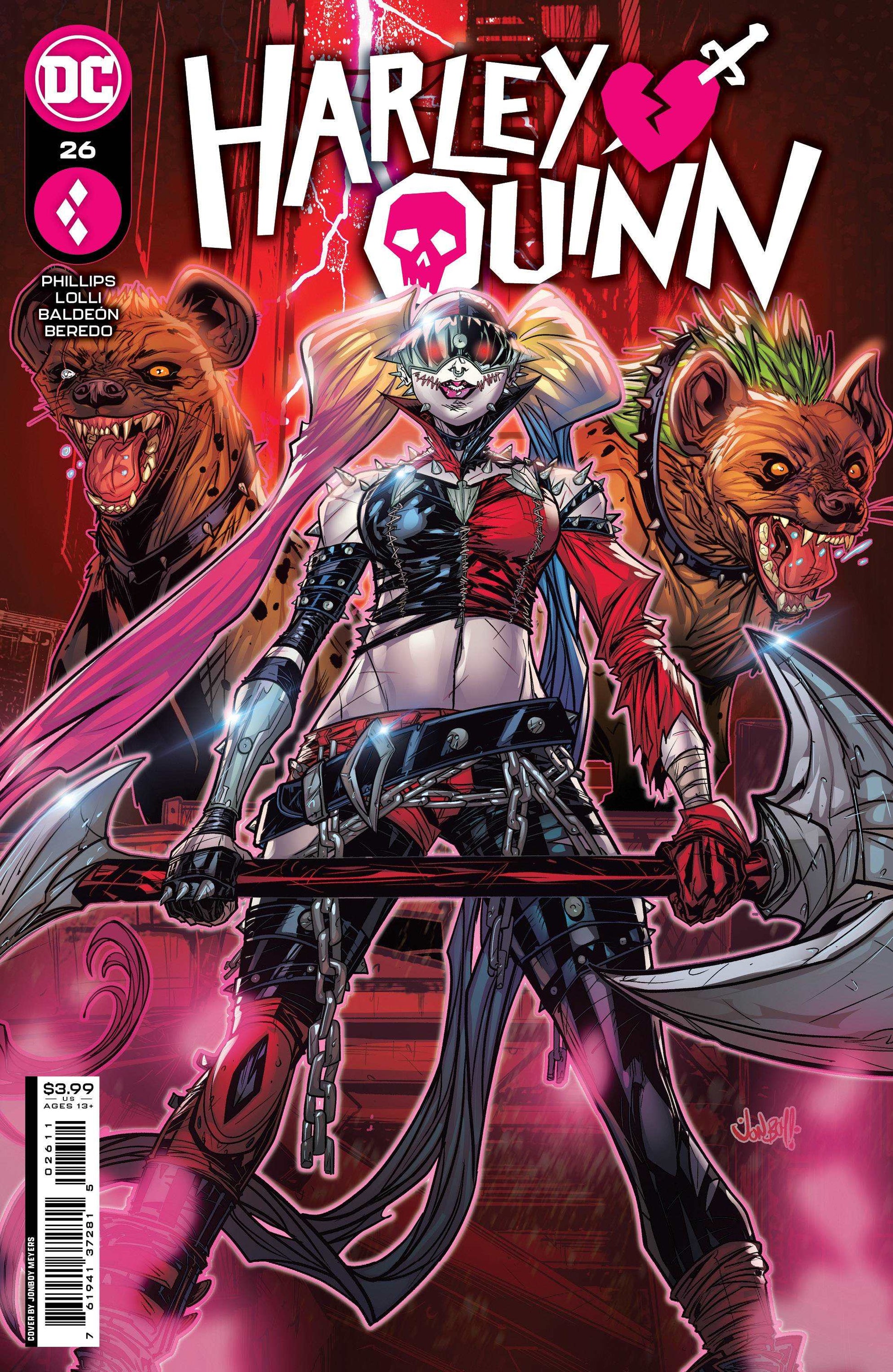 DC Comics:  HARLEY QUINN -  #26 CVR A JONBOY MEYERS