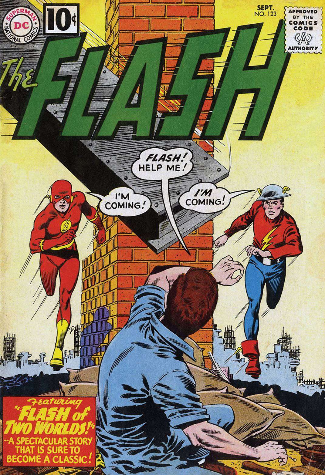 DC COMICS:  THE FLASH - #123 FACSIMILE EDITION (2023)