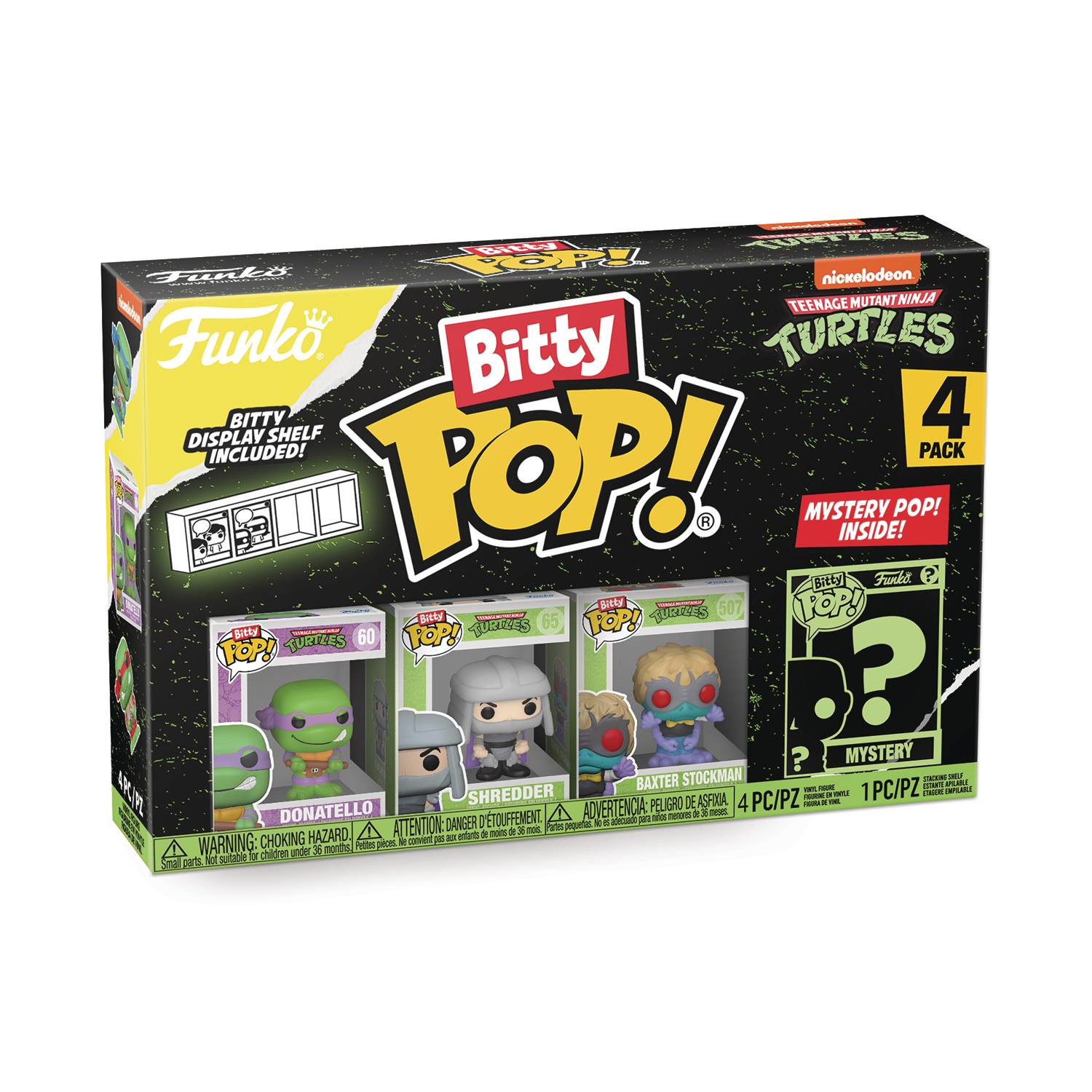 FUNKO BITTY POP TMNT DONATELLO 4PK Pop! Vinyls
