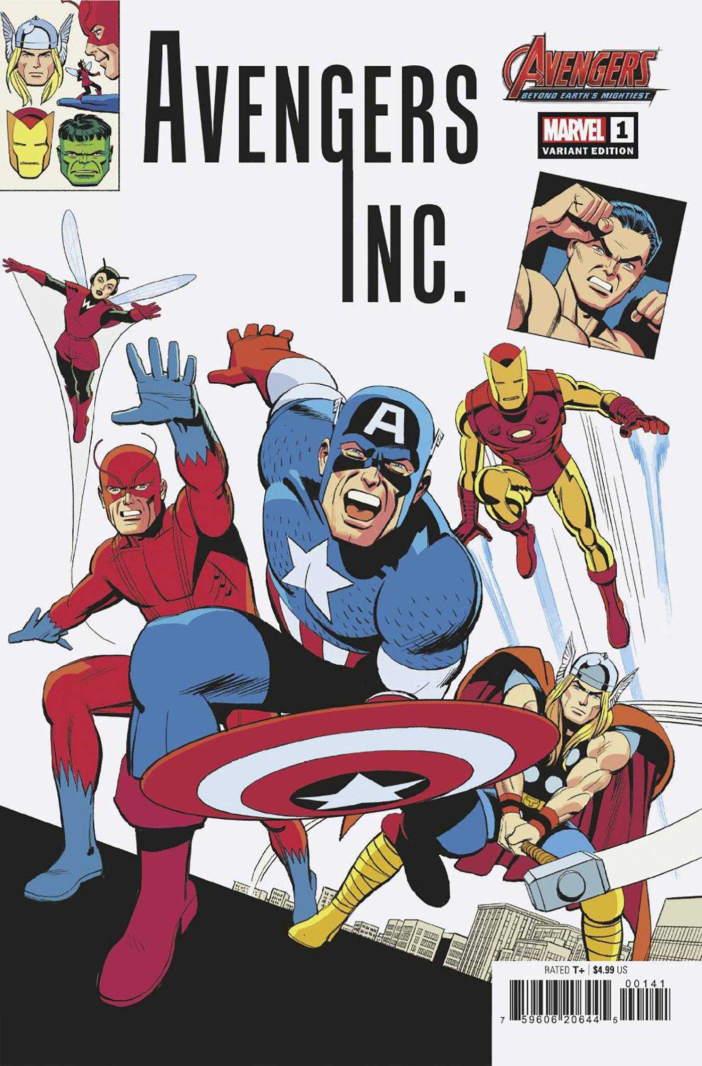 AVENGERS INC #1 LEO ROMERO AVENGERS 60TH VAR