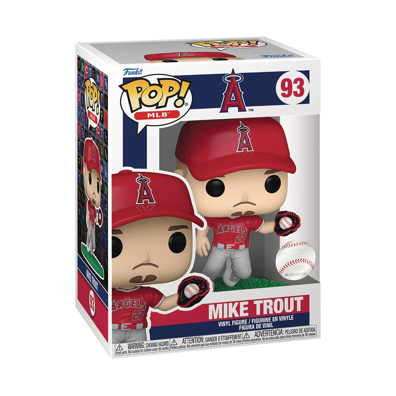 POP MLB: ANGELS MIKE TROUT FUNKO POP! VINYL