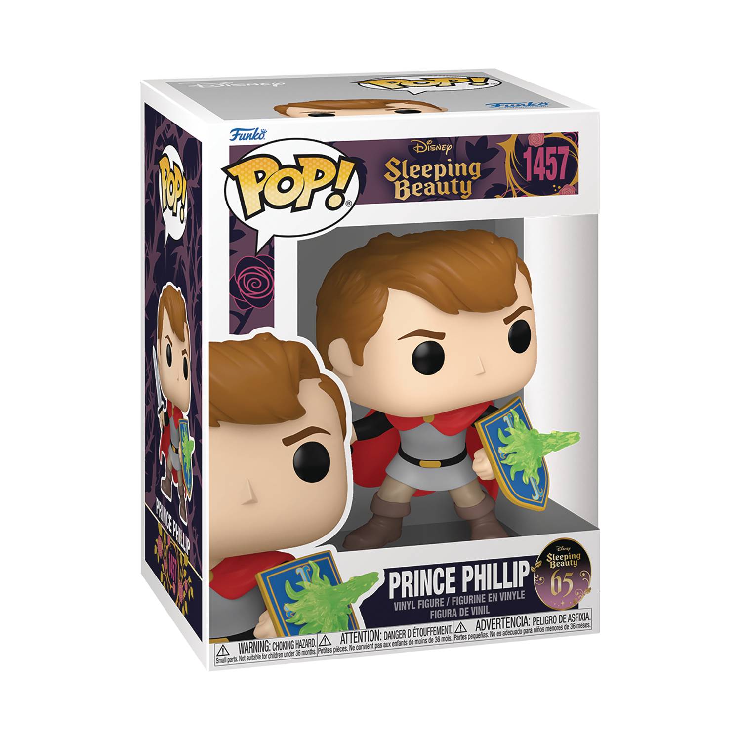DISNEY SLEEPING BEAUTY 65TH PRINCE PHILLIP  FUNKO POP! VINYL