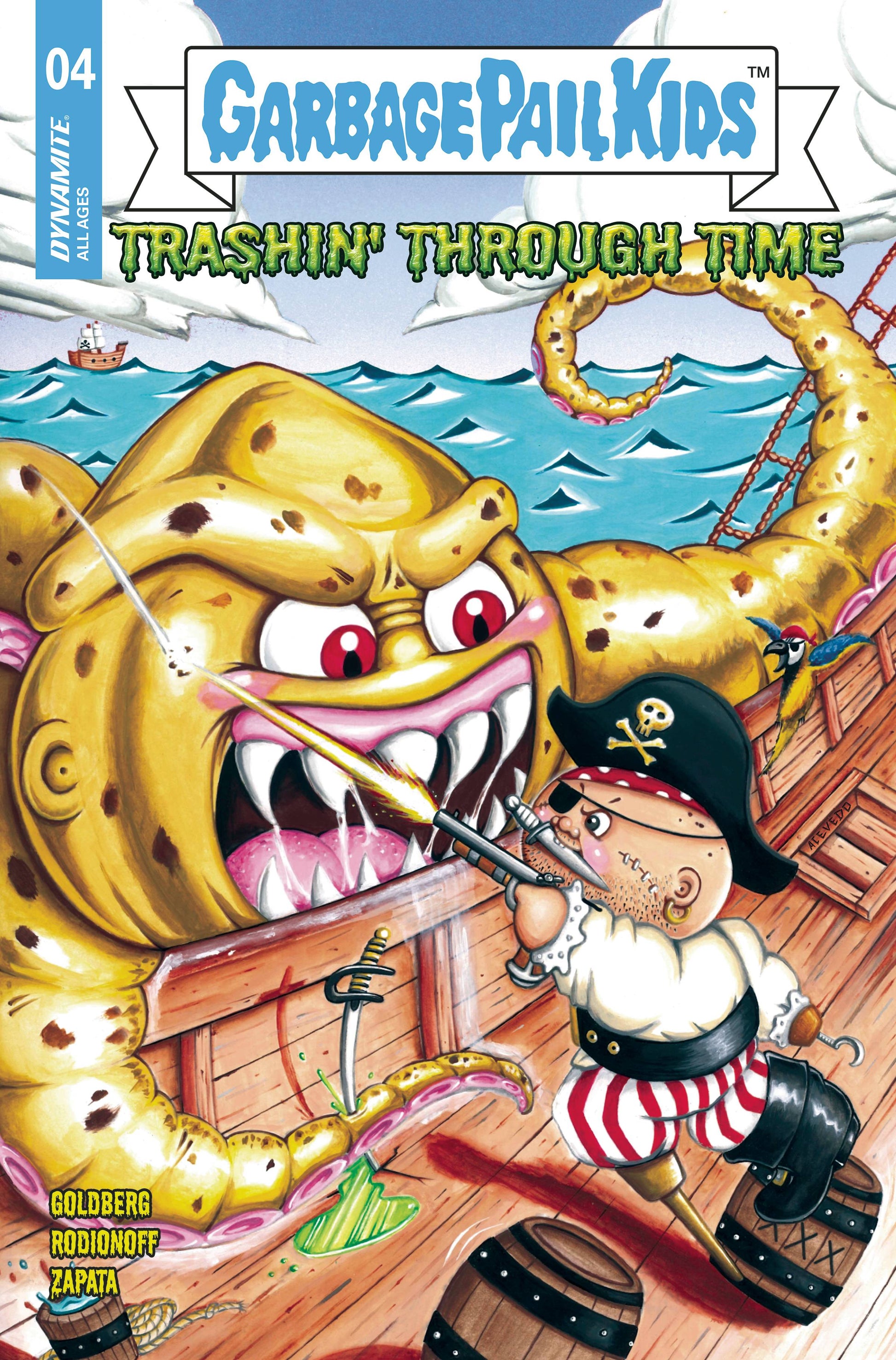 GARBAGE PAIL KIDS THROUGH TIME #4 CVR C ACEVEDO