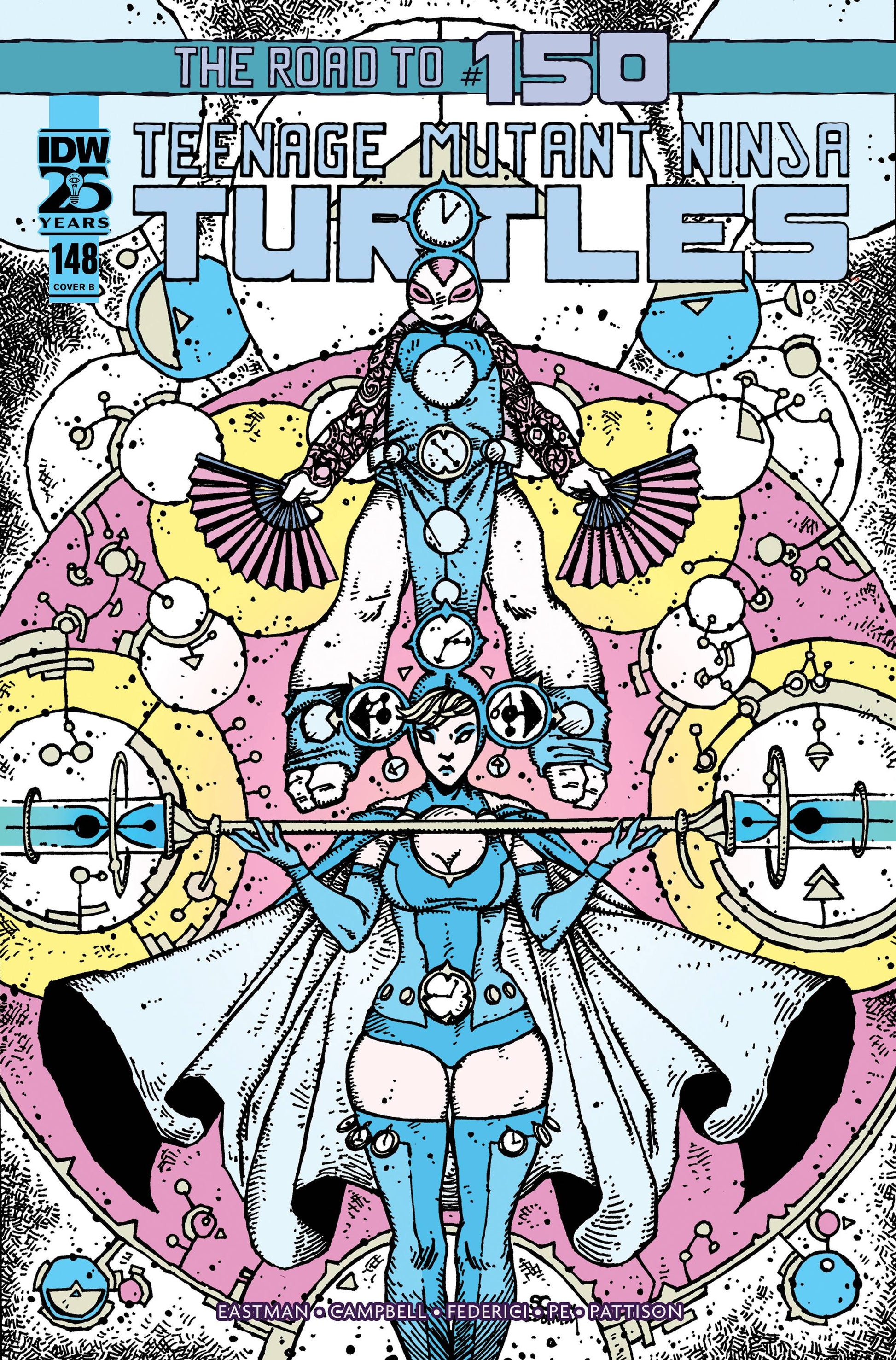 TMNT ONGOING #148 CVR B CAMPBELL & EASTMAN