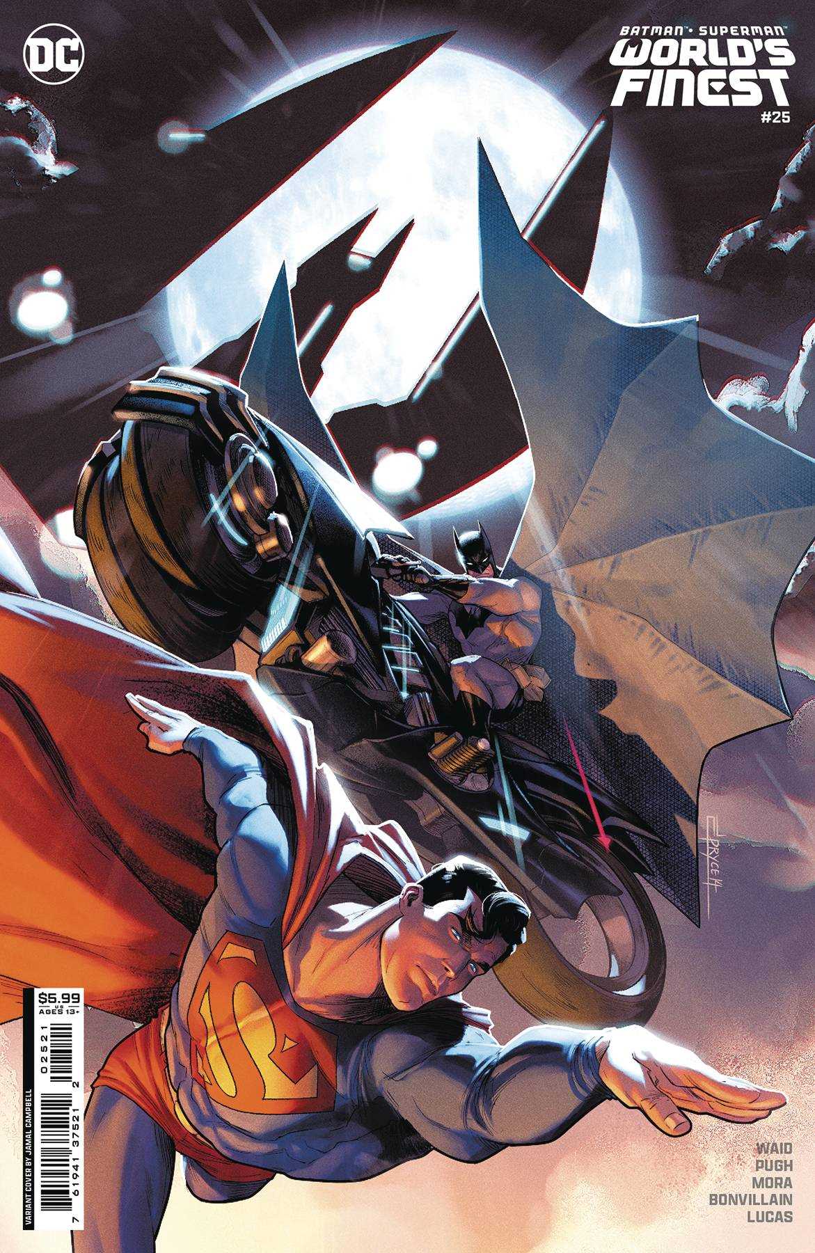 BATMAN SUPERMAN WORLDS FINEST #25 CVR B JAMAL CAMPBELL CSV