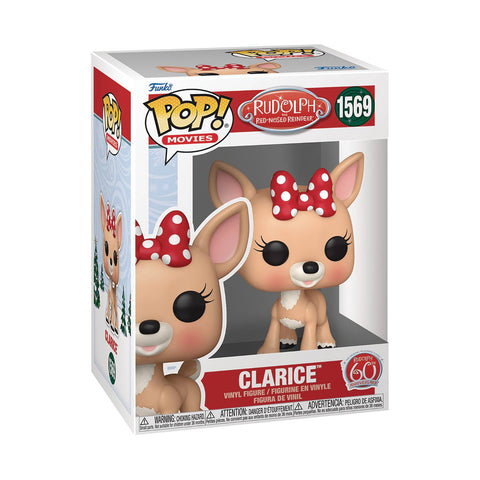 Rudolph the Red-Nosed Reindeer 60th Anniversary Clarice Funko Pop! Vinyl Figure #1569