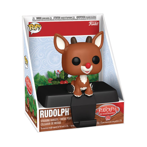 CHRISTMAS EDGE SITTER RUDOLPH SANTA CLAUS by Funko