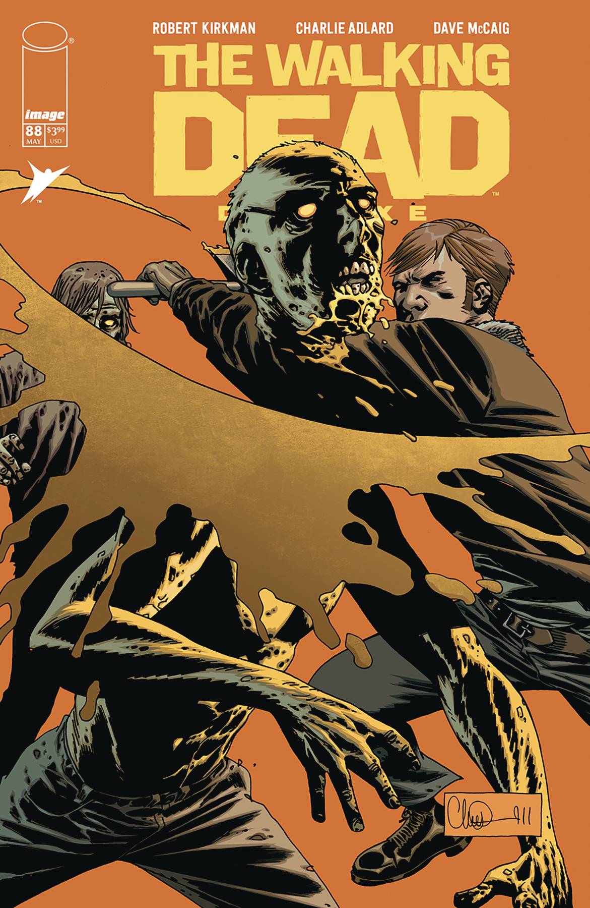 WALKING DEAD DLX #88 CVR B ADLARD & MCCAIG (MR)