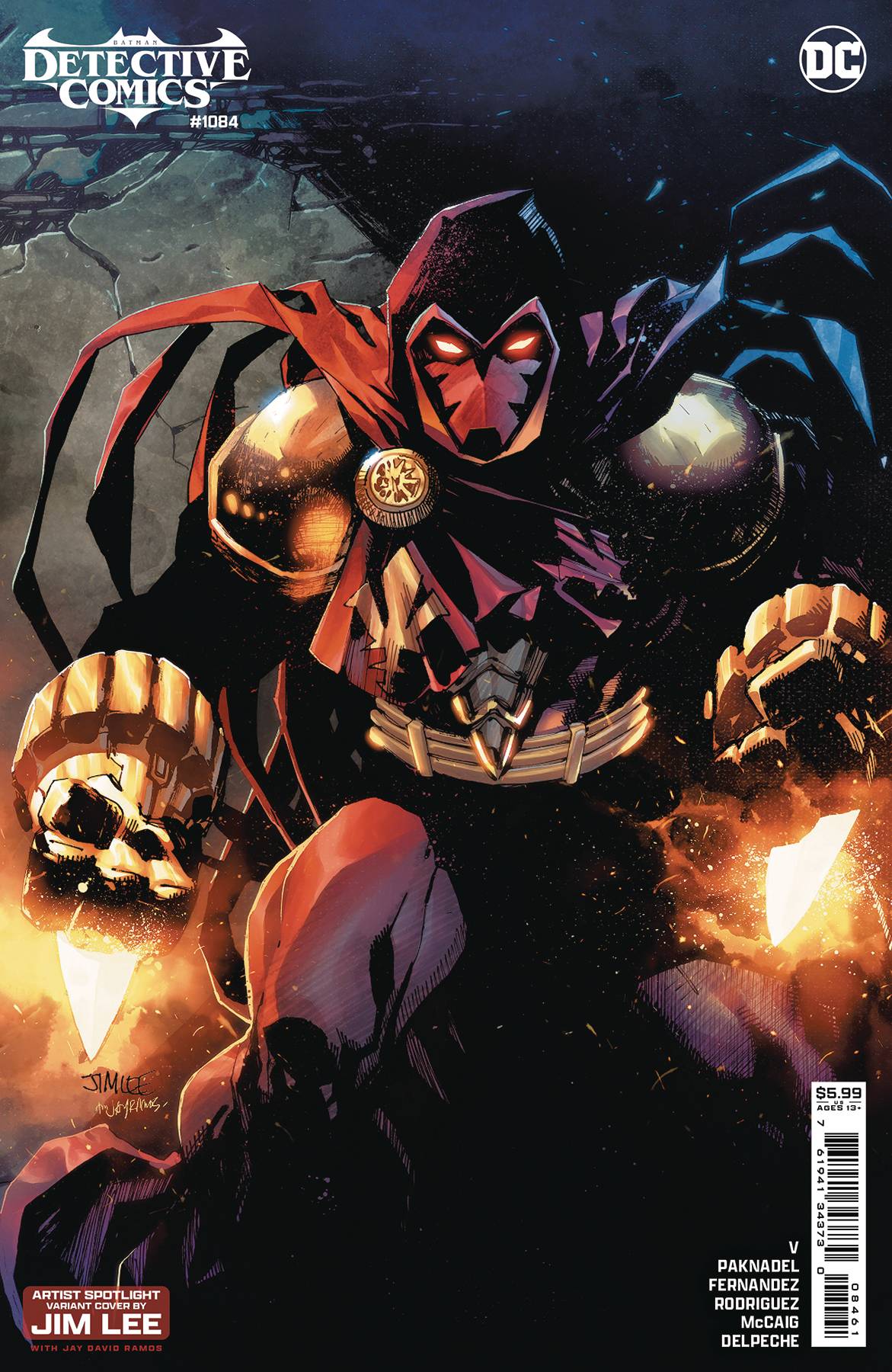 DETECTIVE COMICS #1084 CVR D JIM LEE ARTIST SPOTLIGHT CSV