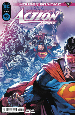 ACTION COMICS #1064 CVR A RAFA SANDOVAL CONNECTING HOB