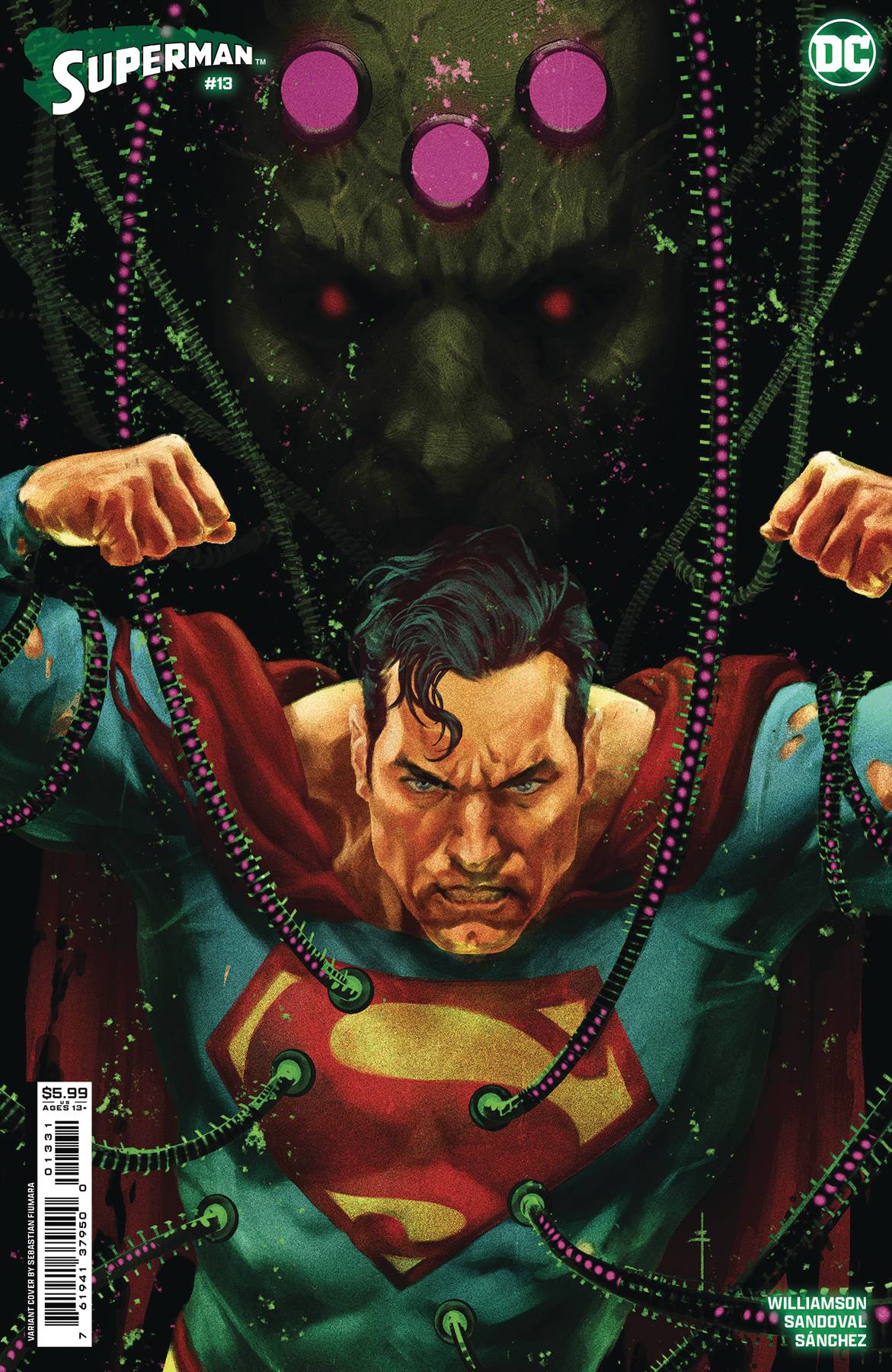 SUPERMAN #13 CVR C SEBASTIAN FIUMARA CSV HOB