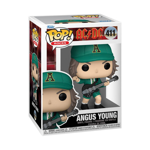 AC/DC Angus Young Green Outfit Funko Pop! Vinyl Figure #411