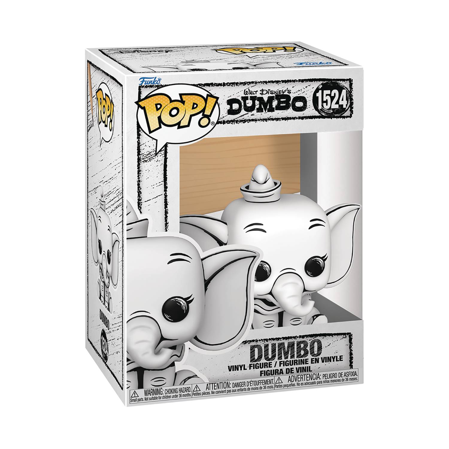 Disney Sketched Dumbo Funko Pop! Vinyl Figure #1524