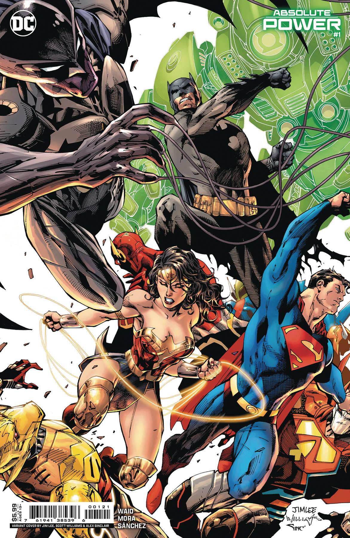 ABSOLUTE POWER #1 (OF 4) CVR B JIM LEE CSV