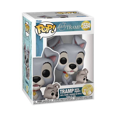 POP DISNEY LADY AND THE TRAMP TRAMP W PUPPY  FUNKO POP! VINYL