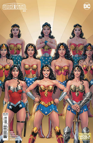 WONDER WOMAN #13 CVR D NICOLA SCOTT ARTIST SPOTLIGHT CSV AP