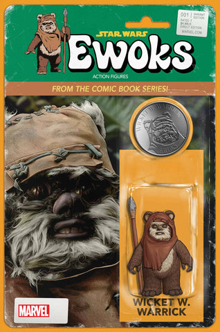 STAR WARS EWOKS #1 (OF 4) JTC ACTION FIGURE VAR