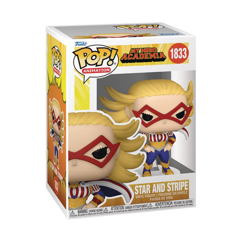 POP ANIMATION MY HERO ACADEMIA STAR AND STRIPE FUNKO POP! VINYL