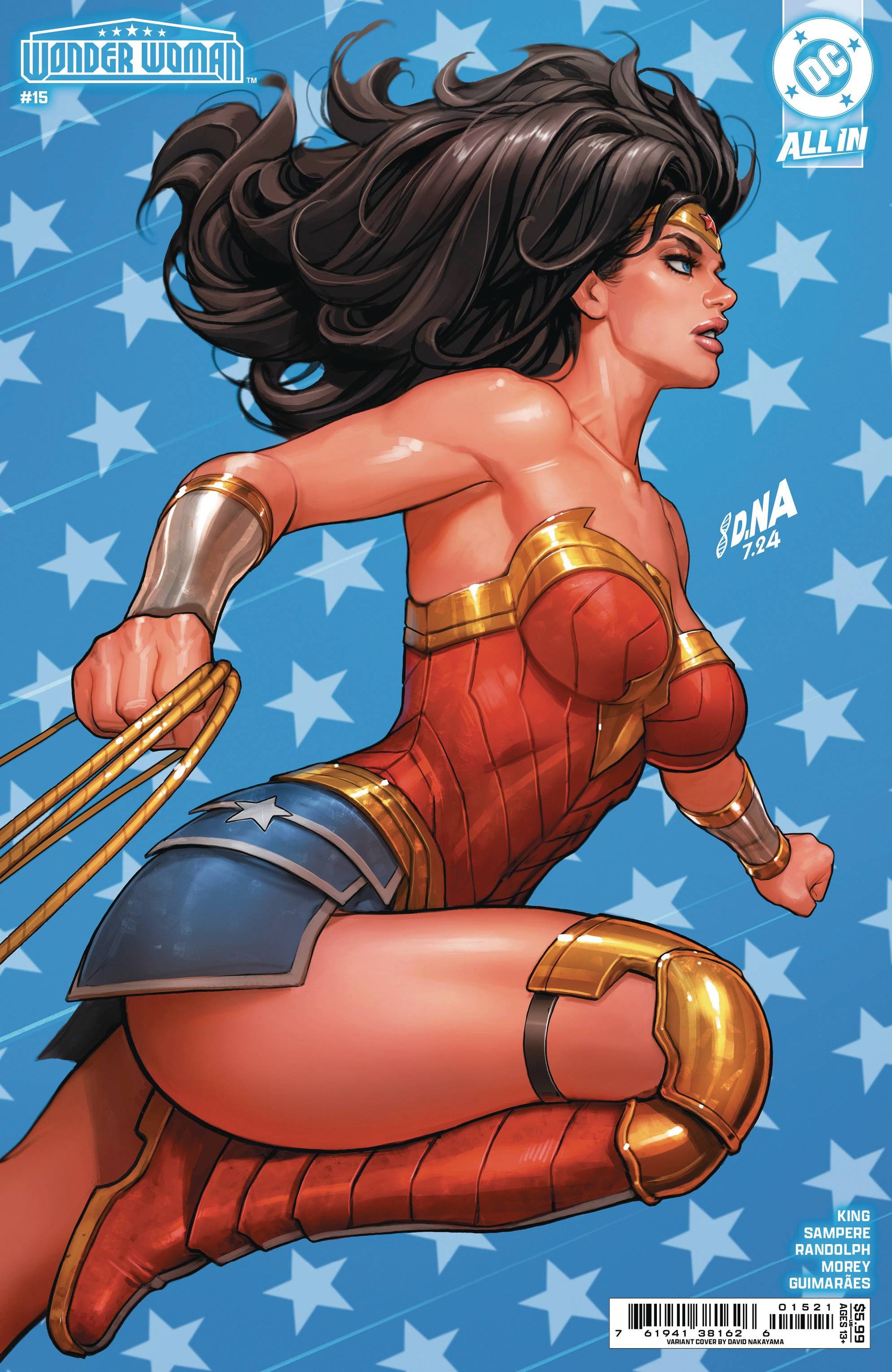 WONDER WOMAN #15 CVR B DAVID NAKAYAMA CSV