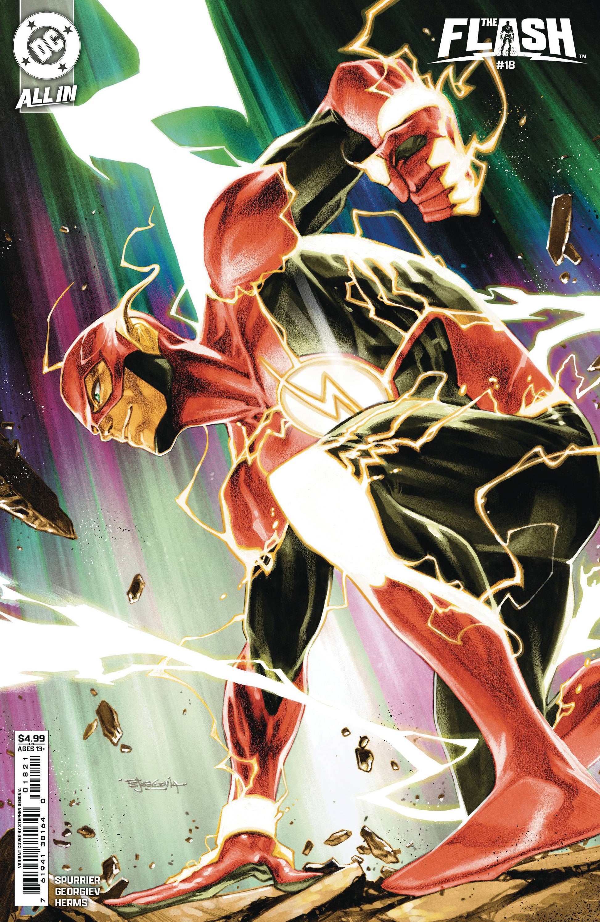 FLASH #18 CVR C STEPHEN SEGOVIA CSV