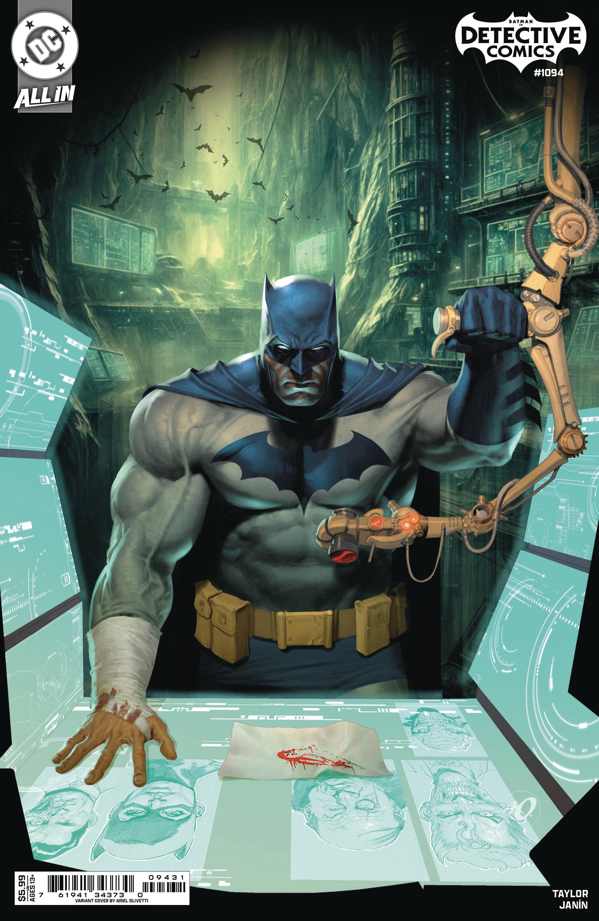 DETECTIVE COMICS #1094 CVR C ARIEL OLIVETTI CSV
