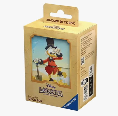 Disney Lorcana: Into the Inklands Scrooge McDuck Deck Box