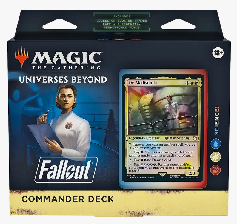 Universes Beyond: Fallout - Science! Commander Deck