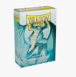 Dragon Shield: Turquoise - Matte Dual Sleeves - Japanese Size Sleeves (60ct)